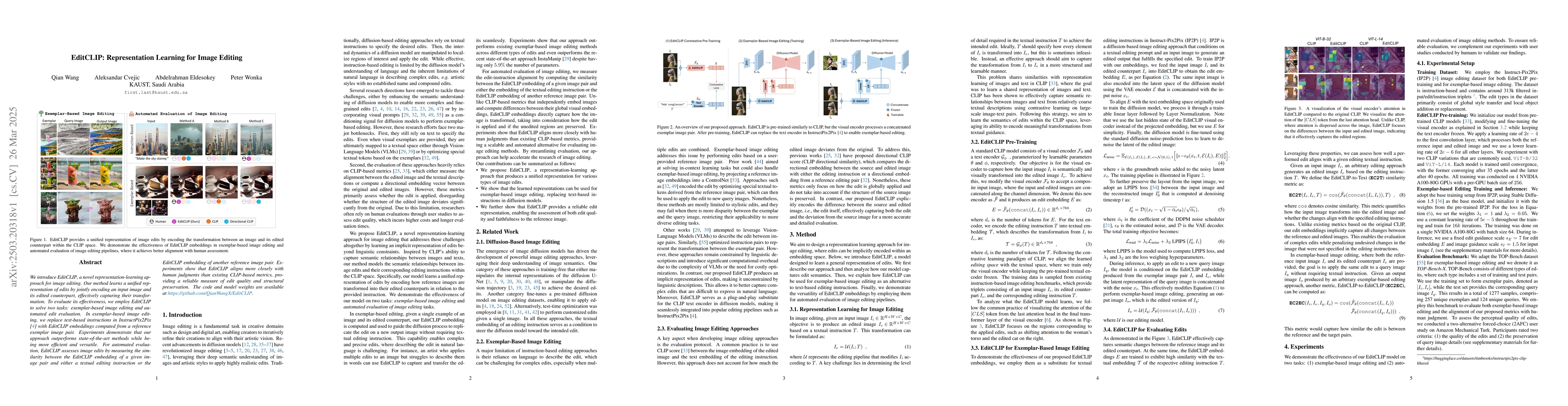 Thumbnail for EditCLIP: Representation Learning for Image Editing