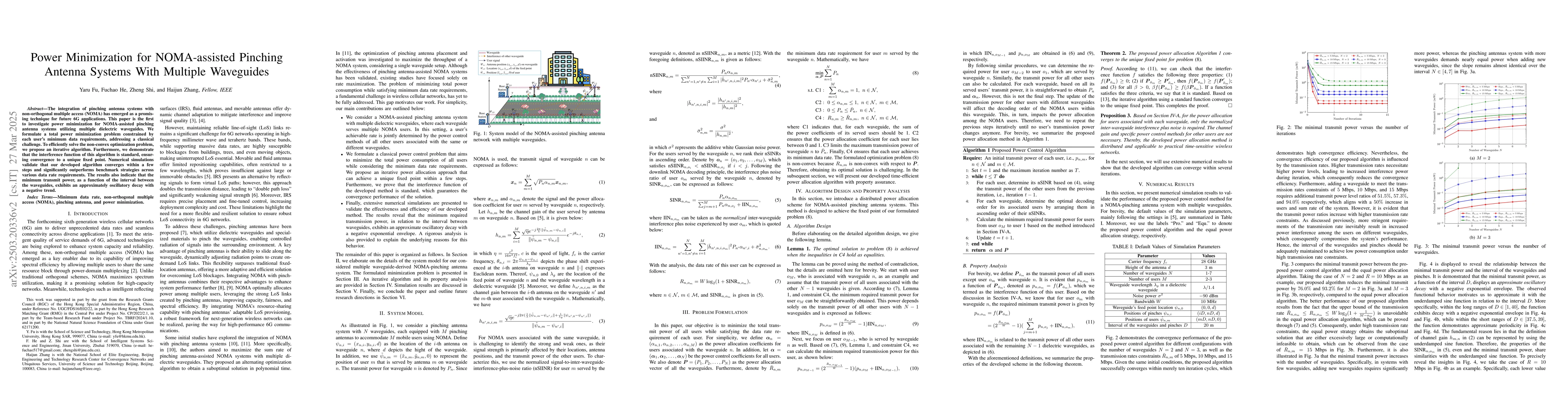 Thumbnail for Power Minimization for NOMA-assisted Pinching Antenna Systems With
  Multiple Waveguides