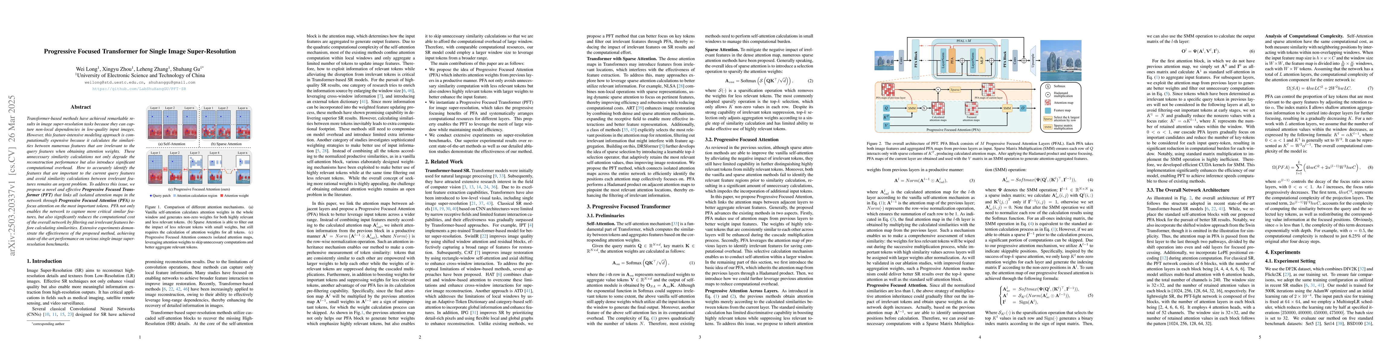 Thumbnail for Progressive Focused Transformer for Single Image Super-Resolution