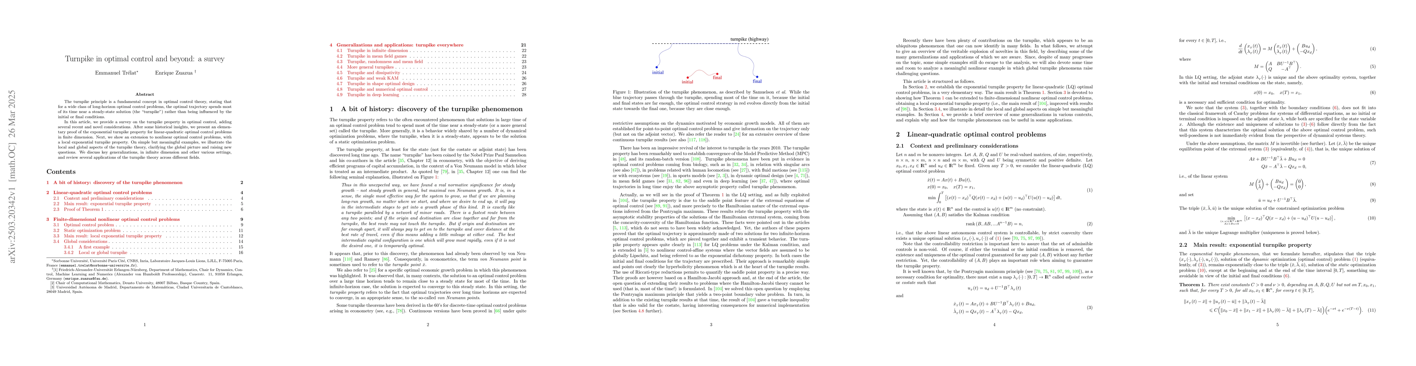 Thumbnail for Turnpike in optimal control and beyond: a survey