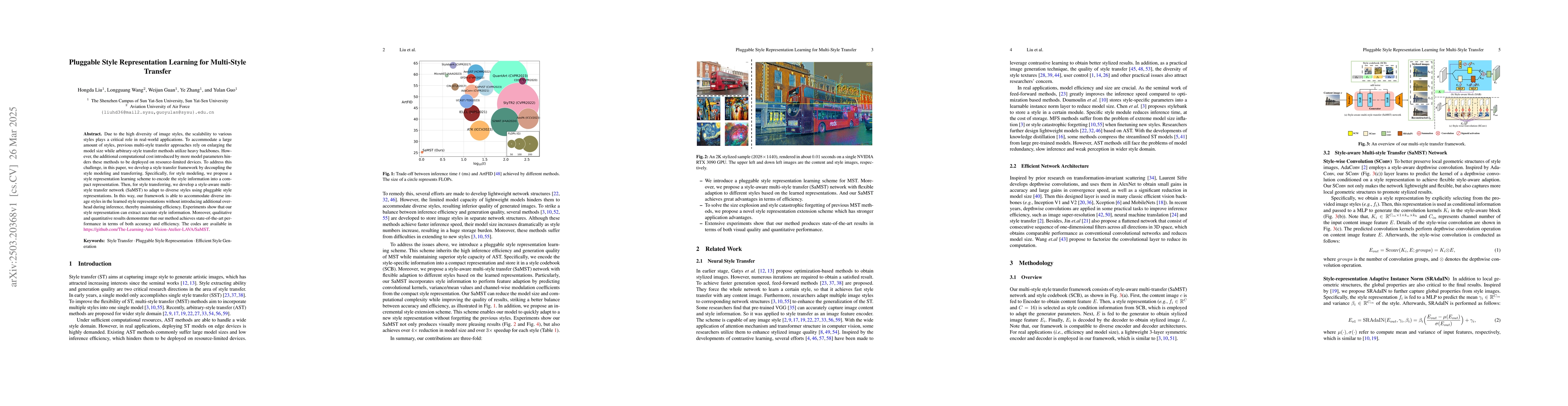 Thumbnail for Pluggable Style Representation Learning for Multi-Style Transfer