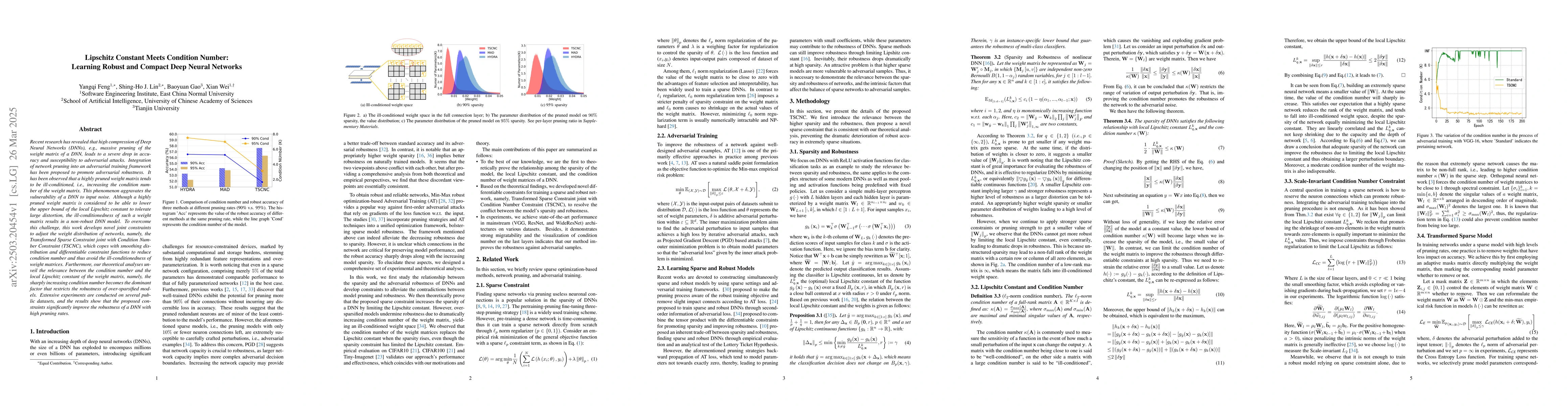 Thumbnail for Lipschitz Constant Meets Condition Number: Learning Robust and Compact
  Deep Neural Networks