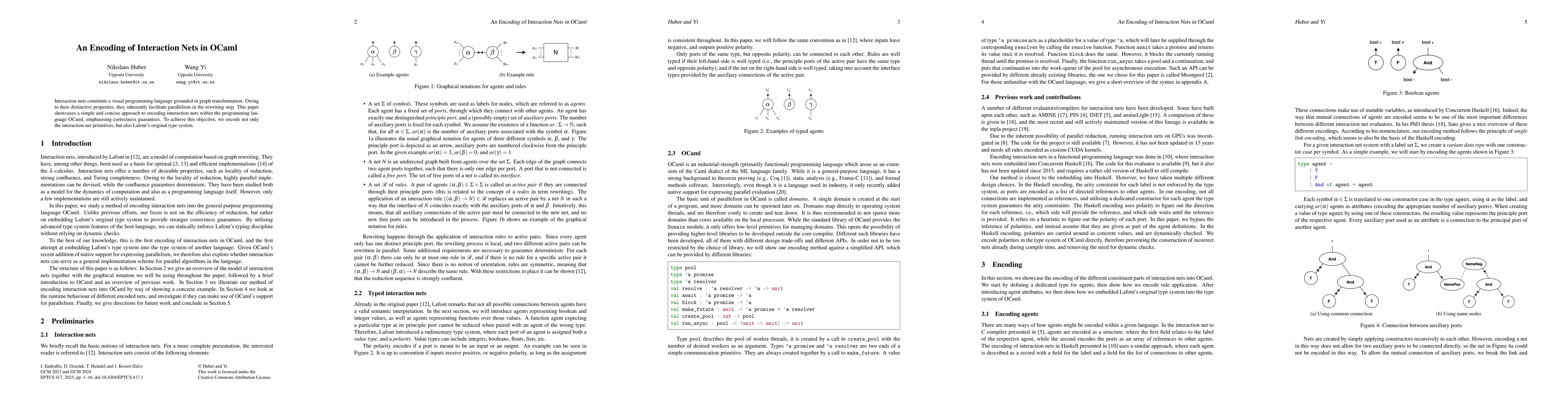 Thumbnail for An Encoding of Interaction Nets in OCaml