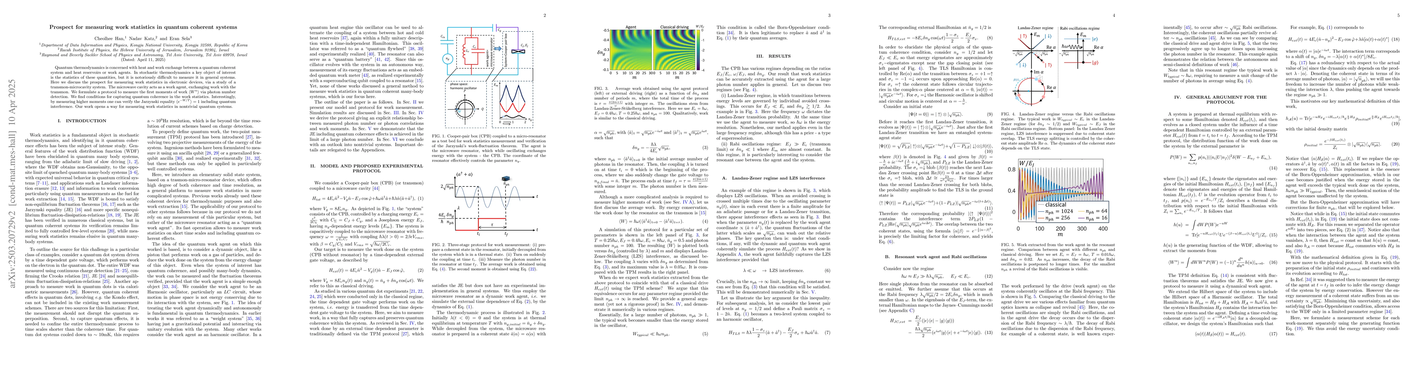Thumbnail for Prospect for measuring work statistics in quantum coherent systems