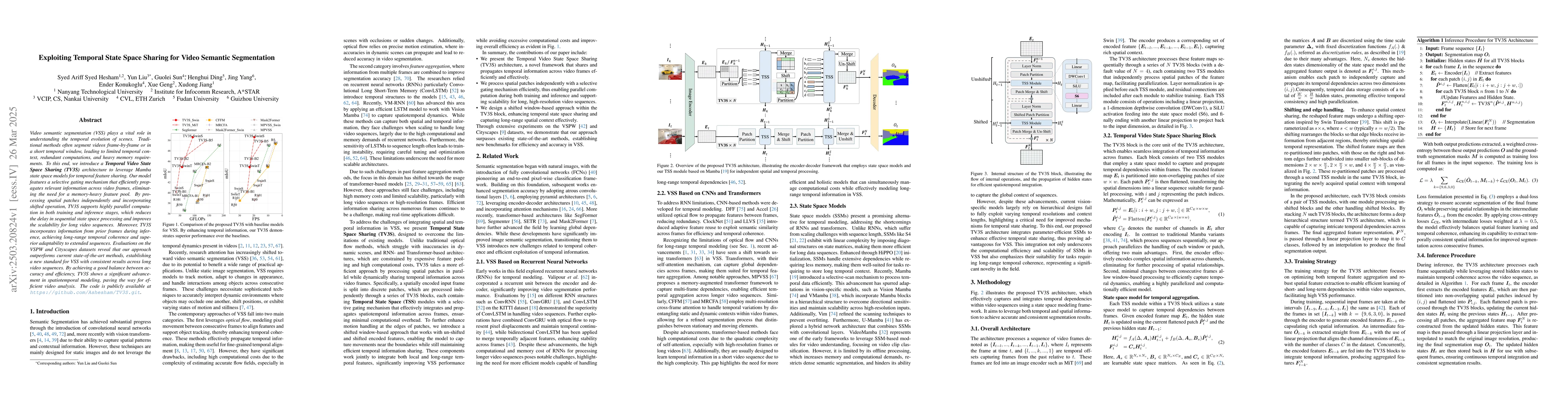 Thumbnail for Exploiting Temporal State Space Sharing for Video Semantic Segmentation