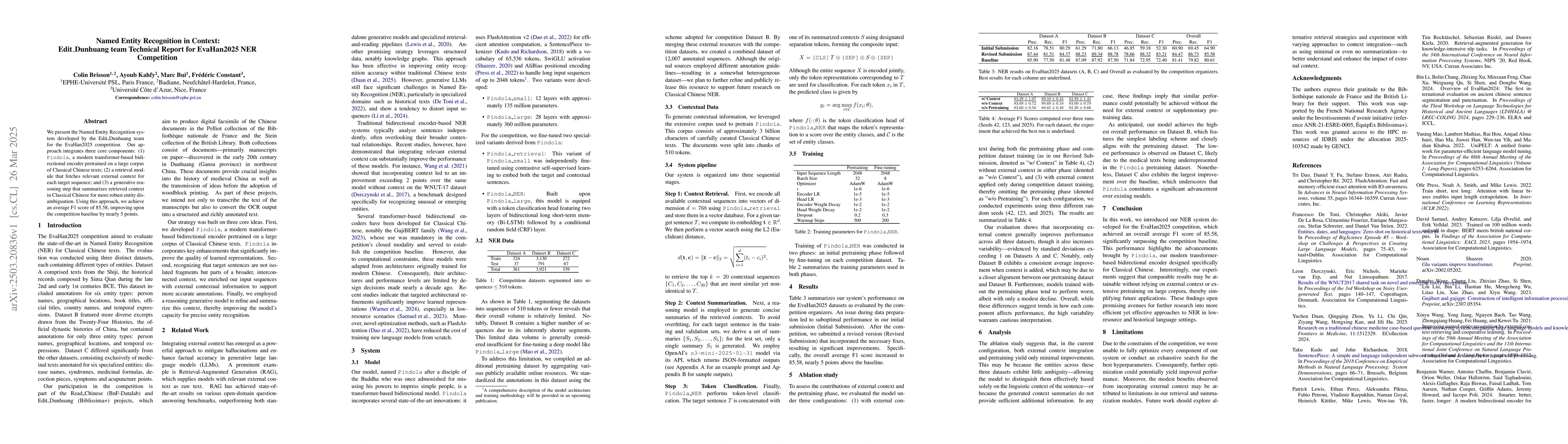 Thumbnail for Named Entity Recognition in Context