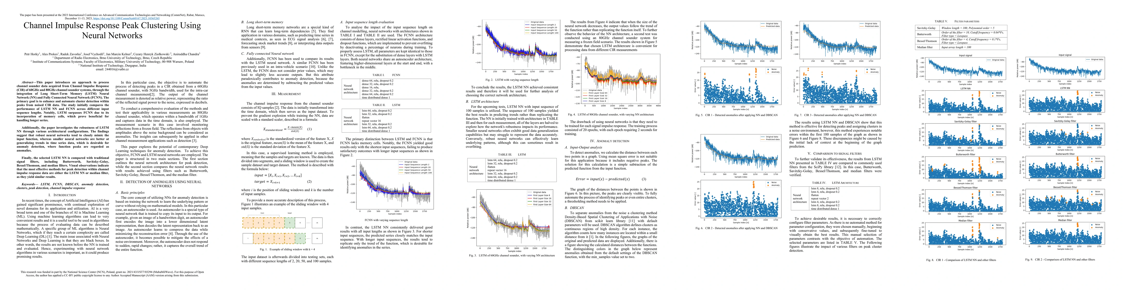 Thumbnail for Channel impulse response peak clustering using neural networks