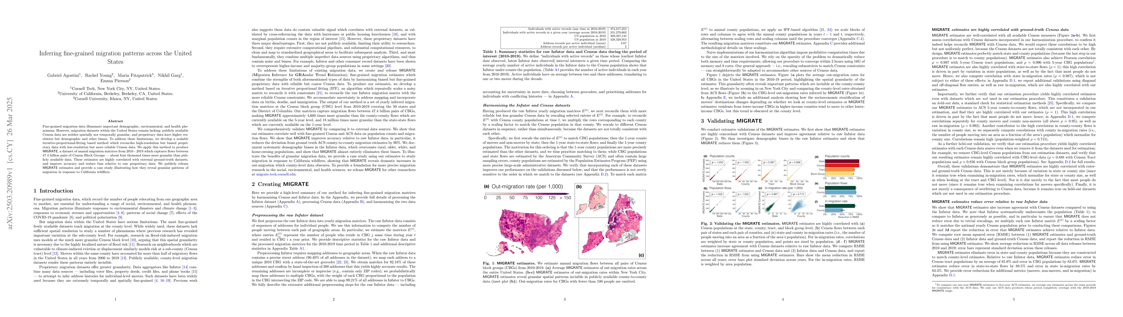 Thumbnail for Inferring fine-grained migration patterns across the United States