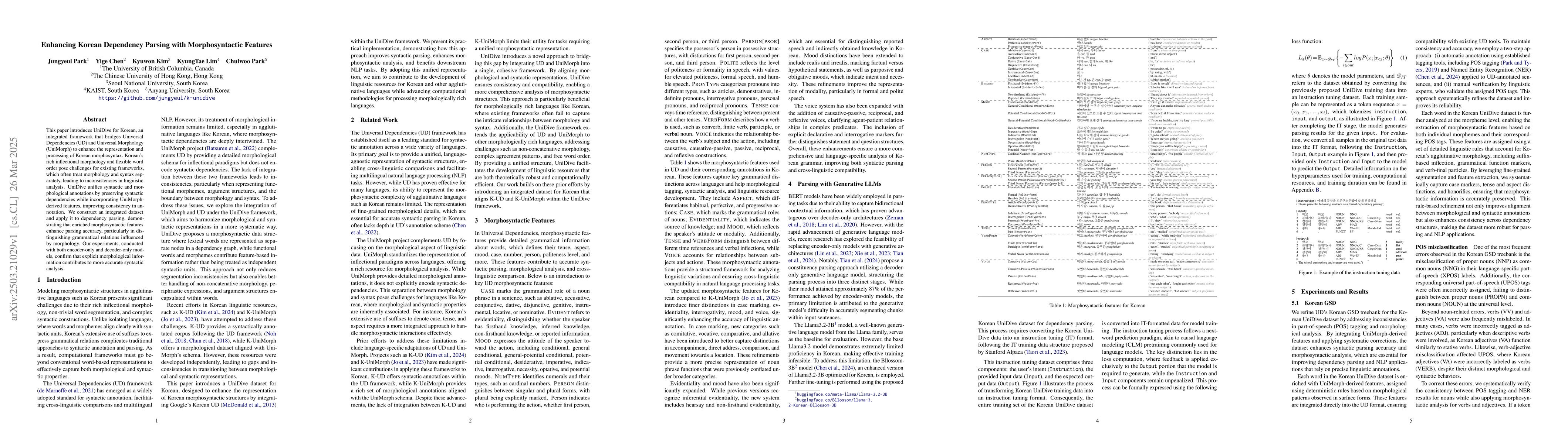 Thumbnail for Enhancing Korean Dependency Parsing with Morphosyntactic Features