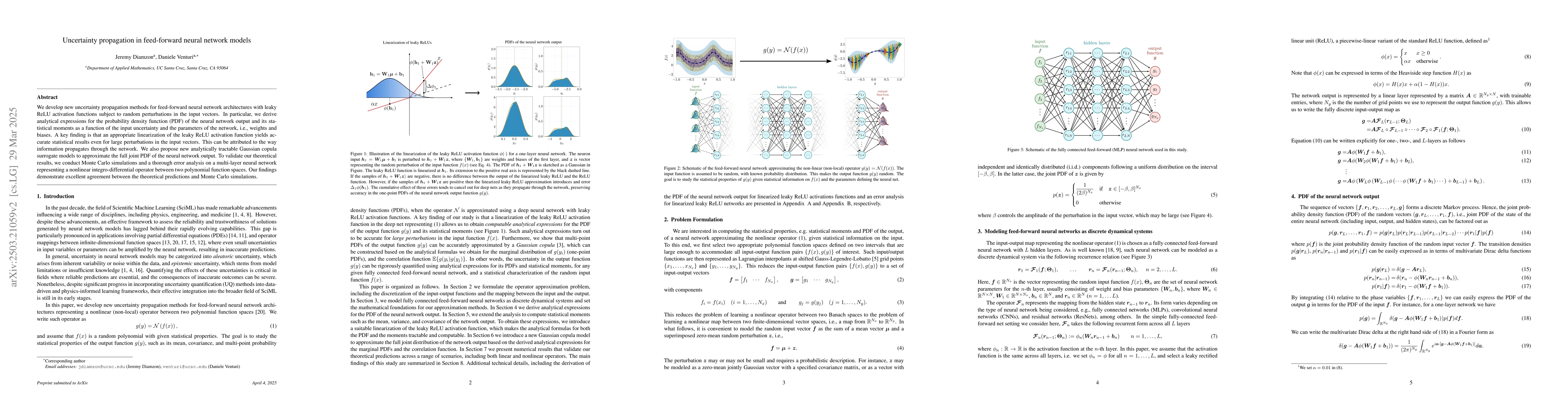 Thumbnail for Uncertainty propagation in feed-forward neural network models