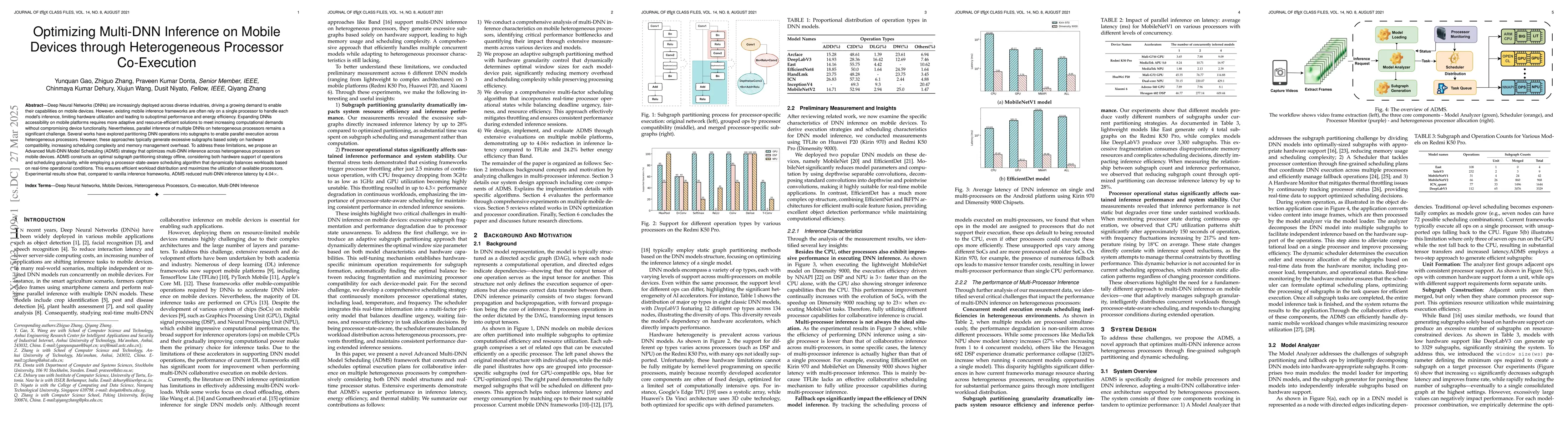 Thumbnail for Optimizing Multi-DNN Inference on Mobile Devices through Heterogeneous
  Processor Co-Execution