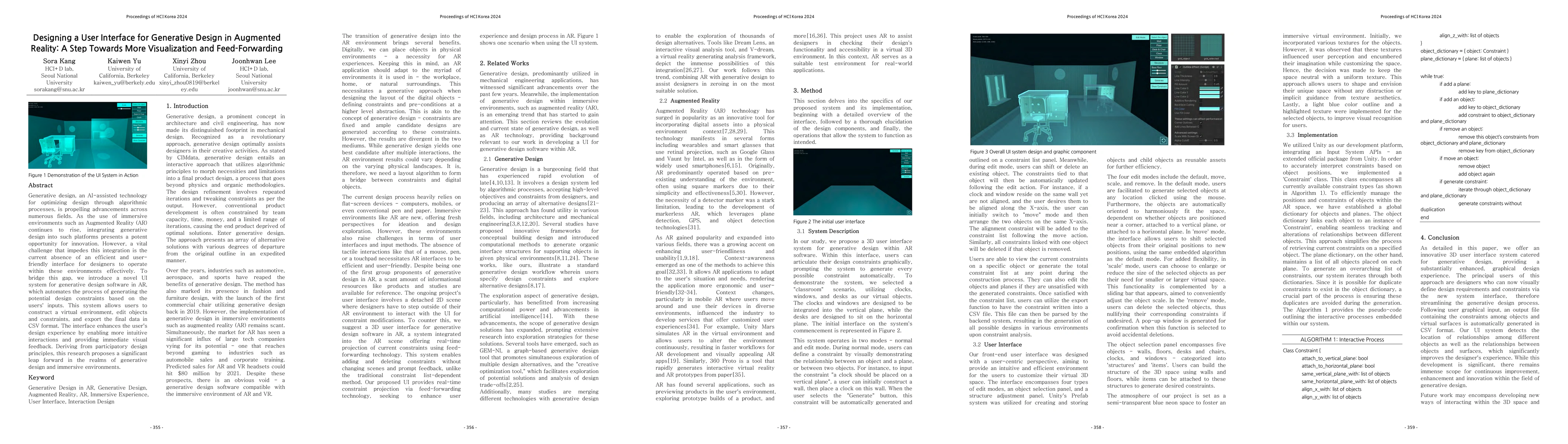 Thumbnail for Designing a User Interface for Generative Design in Augmented Reality: A
  Step Towards More Visualization and Feed-Forwarding