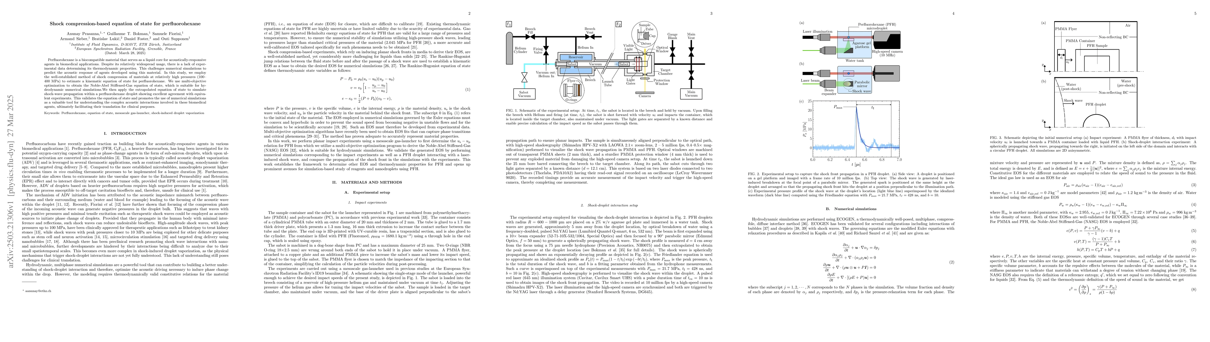 Thumbnail for Shock compression-based equation of state for perfluorohexane