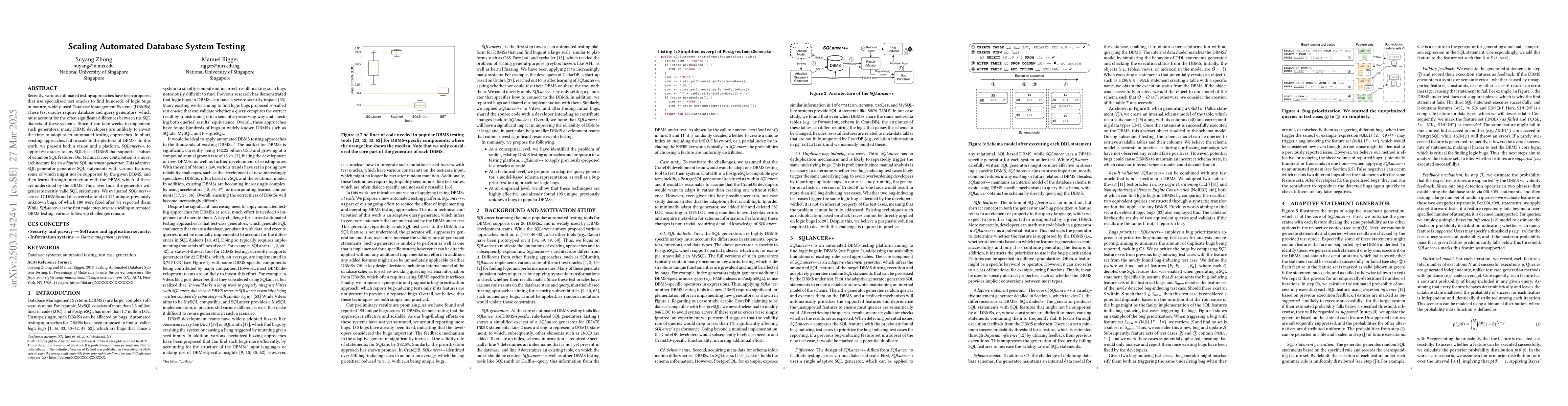 Thumbnail for Scaling Automated Database System Testing
