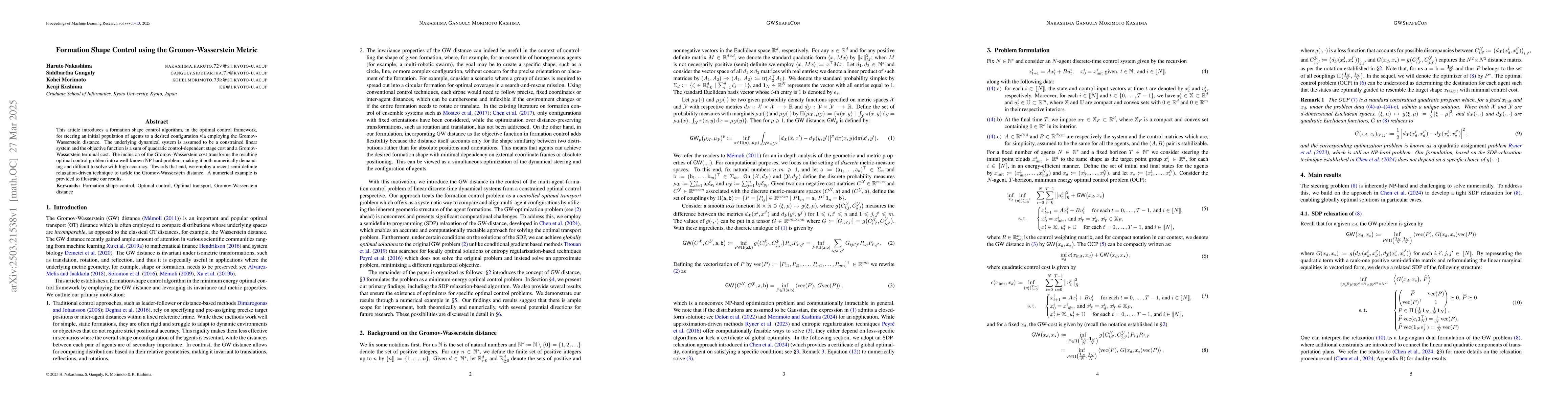 Thumbnail for Formation Shape Control using the Gromov-Wasserstein Metric