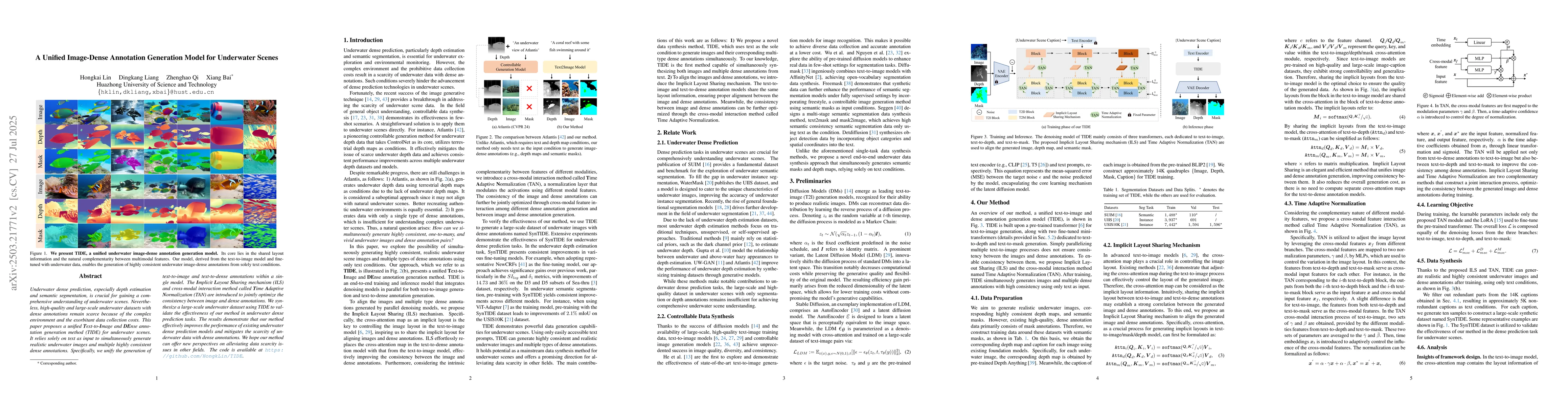 Thumbnail for A Unified Image-Dense Annotation Generation Model for Underwater Scenes