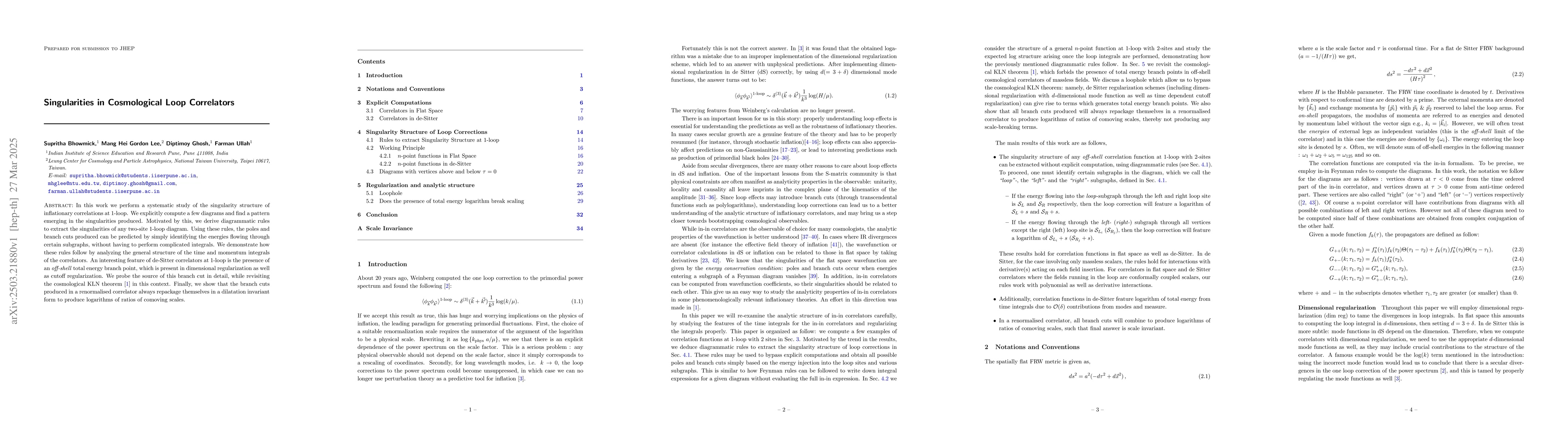 Thumbnail for Singularities in Cosmological Loop Correlators
