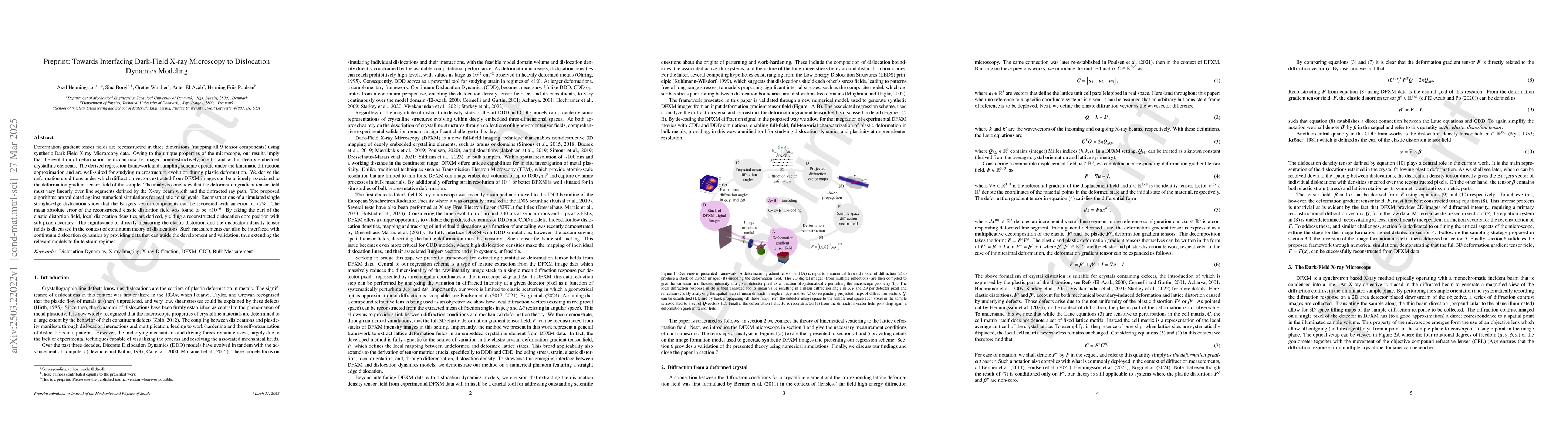 Thumbnail for Towards Interfacing Dark-Field X-ray Microscopy to Dislocation Dynamics
  Modeling