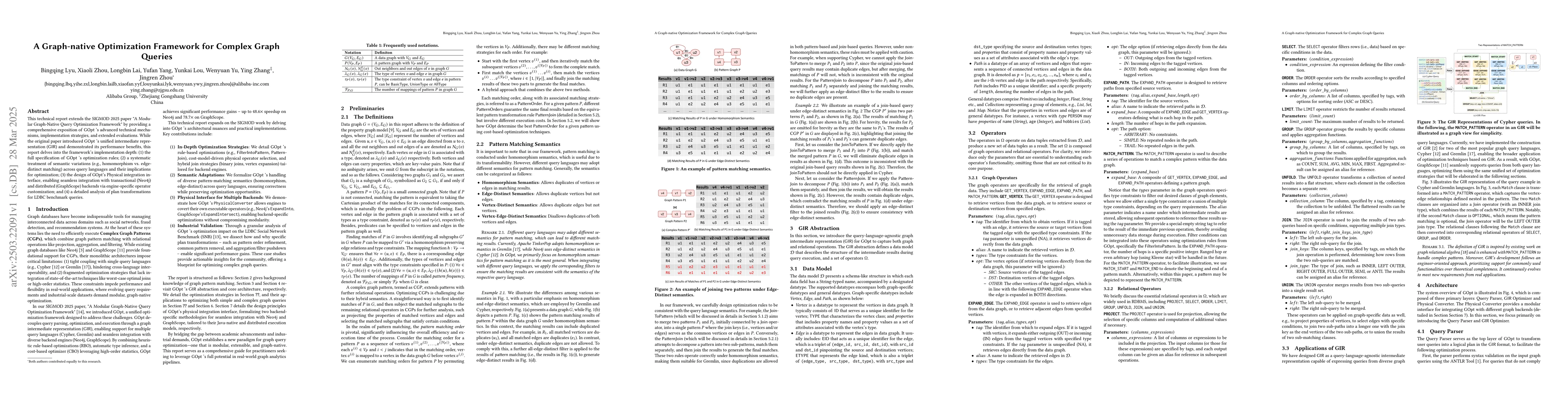 Thumbnail for A Graph-native Optimization Framework for Complex Graph Queries