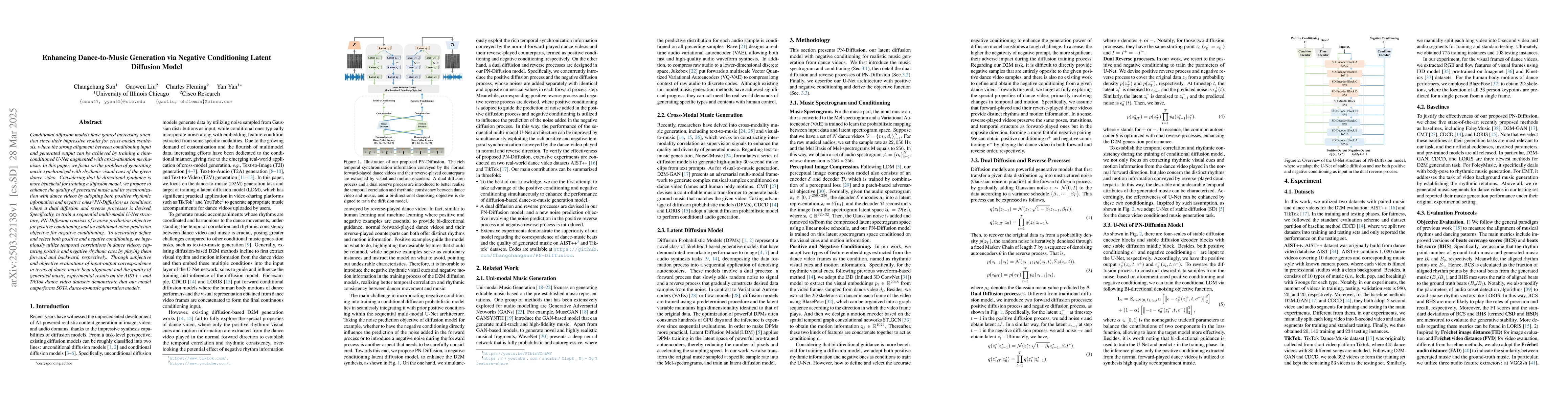 Thumbnail for Enhancing Dance-to-Music Generation via Negative Conditioning Latent
  Diffusion Model