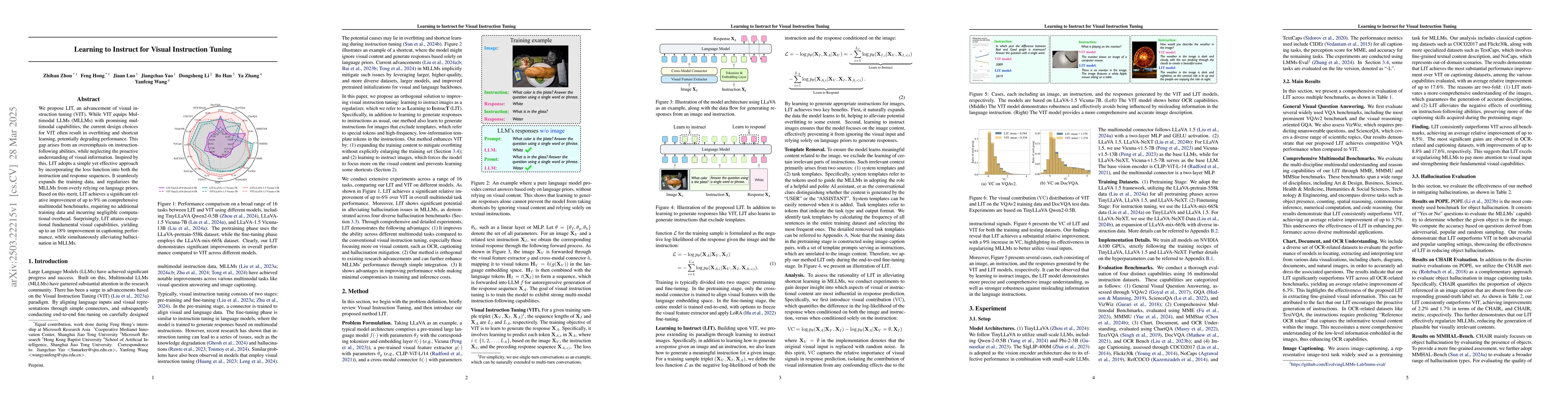 Thumbnail for Learning to Instruct for Visual Instruction Tuning