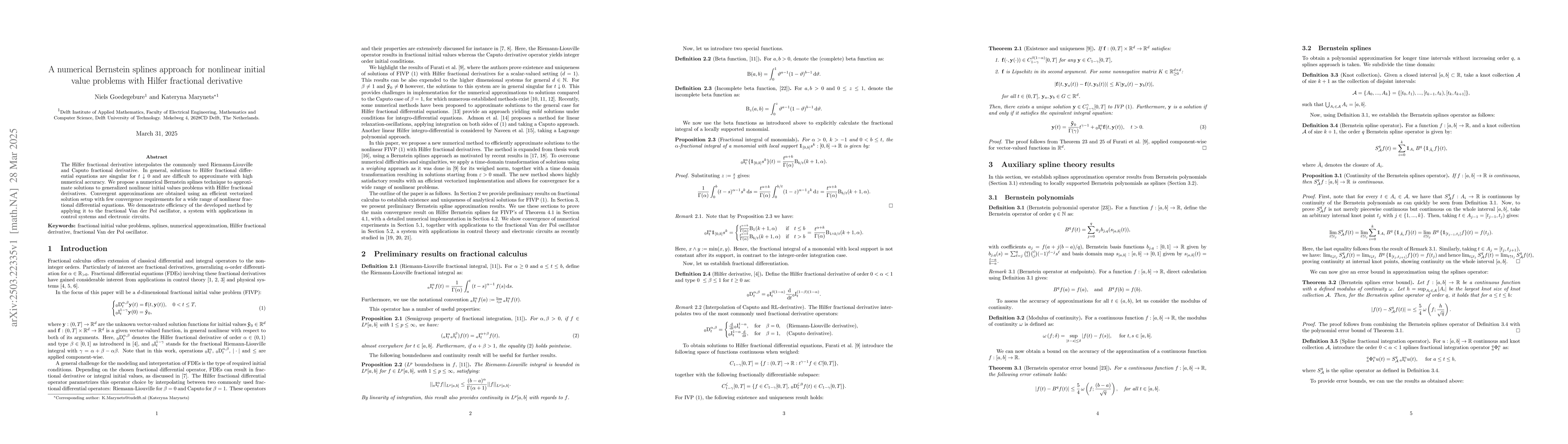 Thumbnail for A numerical Bernstein splines approach for nonlinear initial value
  problems with Hilfer fractional derivative