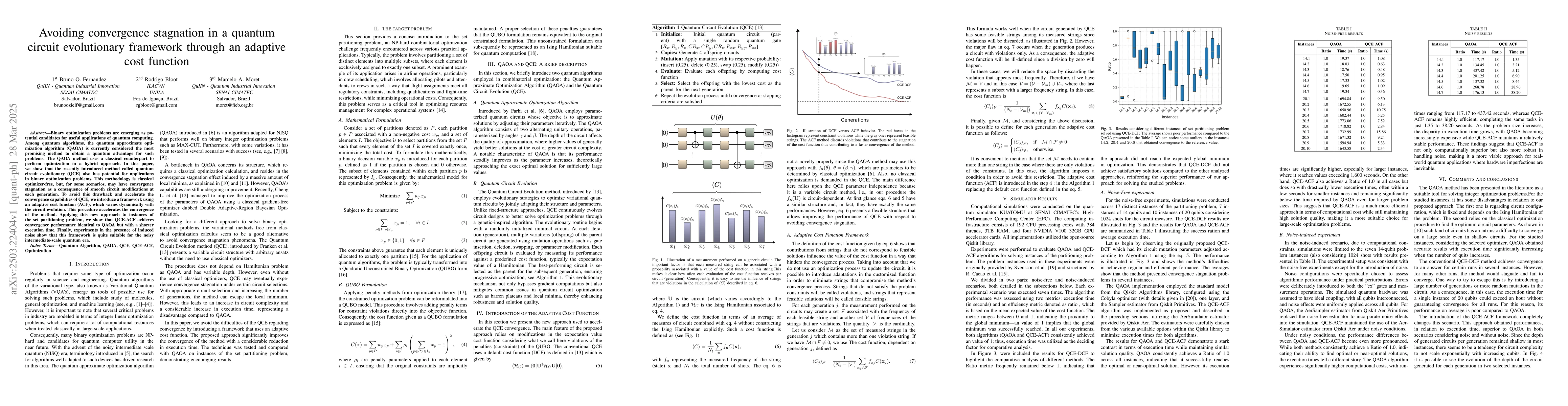 Thumbnail for Avoiding convergence stagnation in a quantum circuit evolutionary
  framework through an adaptive cost function