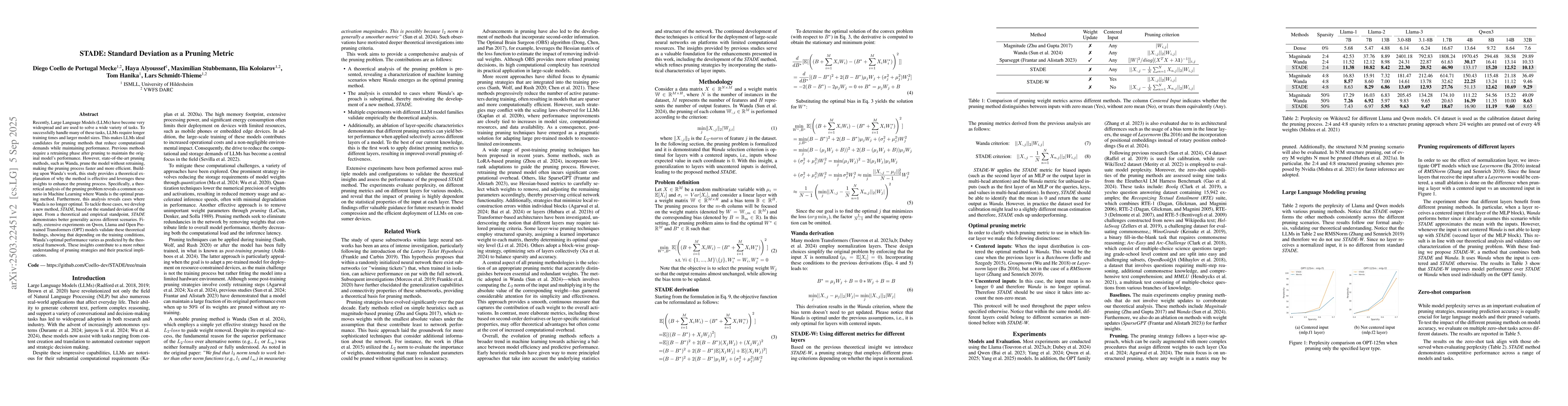 Thumbnail for STADE: Standard Deviation as a Pruning Metric
