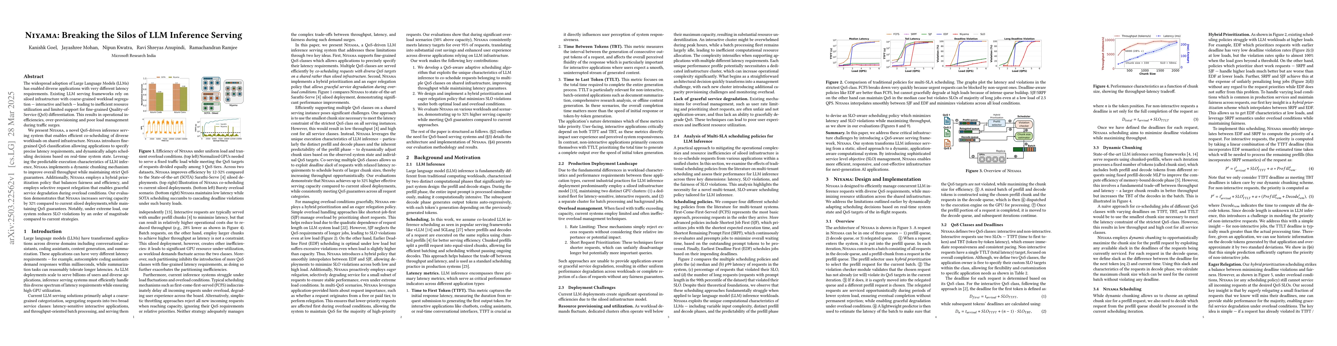 Thumbnail for Niyama : Breaking the Silos of LLM Inference Serving