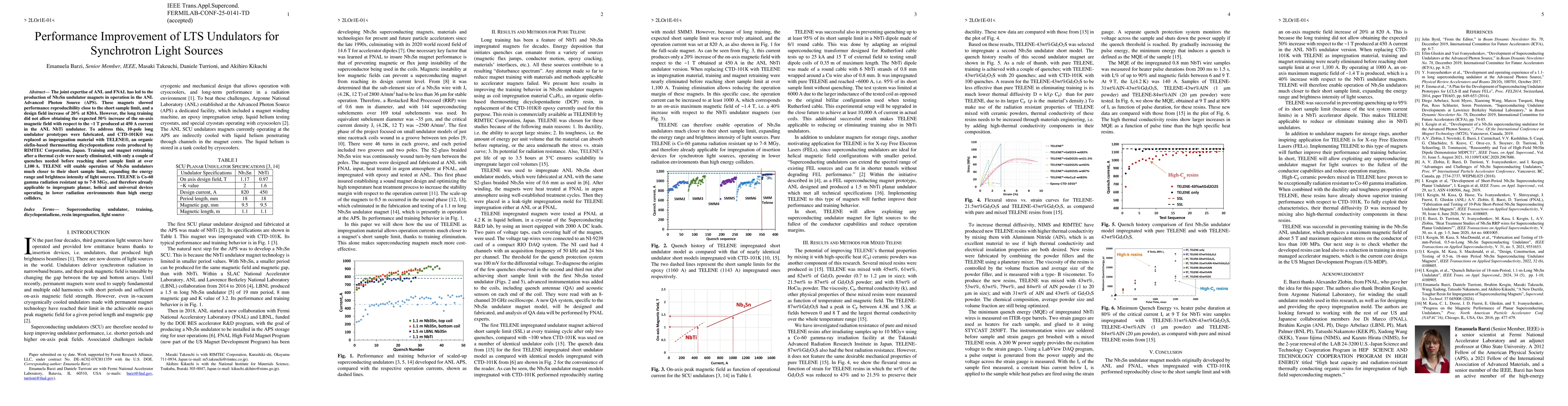 Thumbnail for Performance Improvement of LTS Undulators for Synchrotron Light Sources