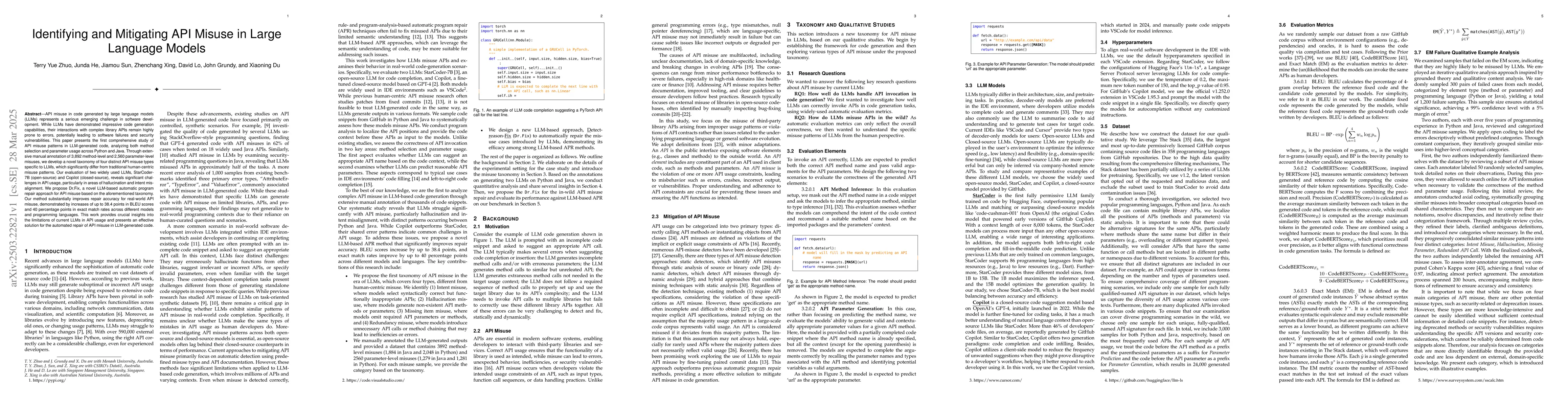 Thumbnail for Identifying and Mitigating API Misuse in Large Language Models