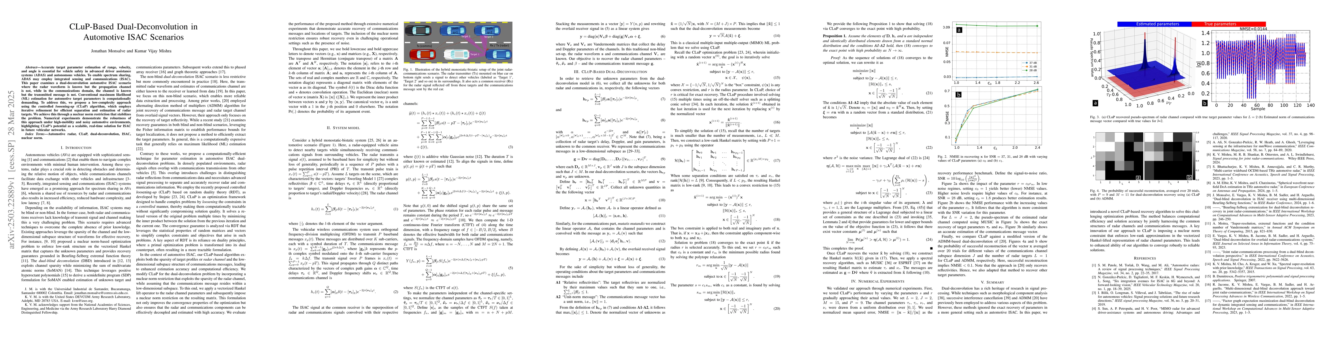 Thumbnail for CLuP-Based Dual-Deconvolution in Automotive ISAC Scenarios