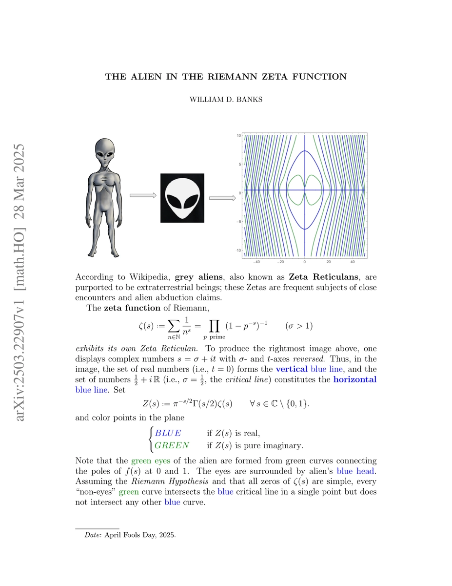 Thumbnail for The alien in the Riemann zeta function
