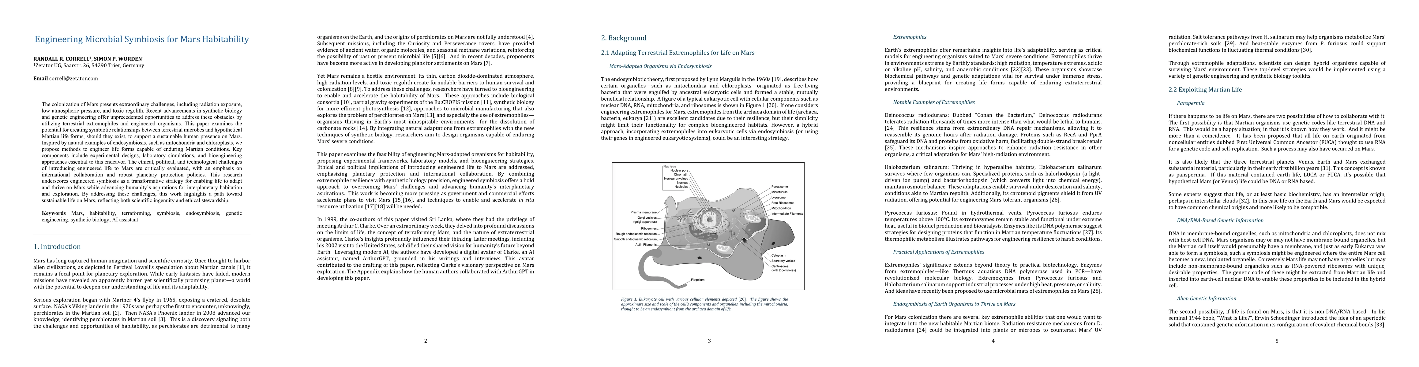 Thumbnail for Engineering Microbial Symbiosis for Mars Habitability