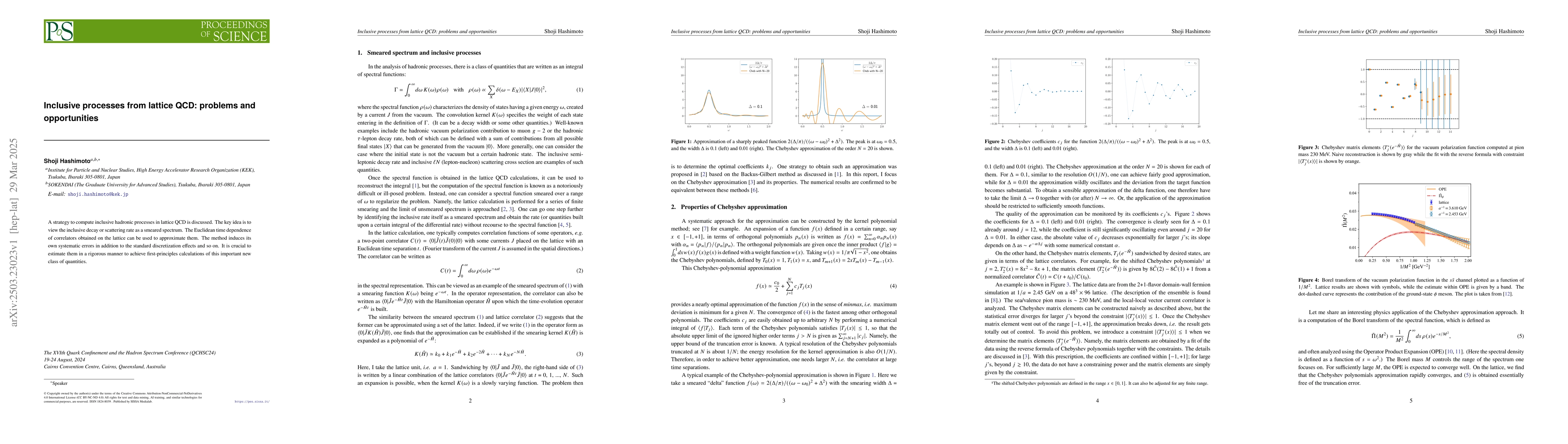 Thumbnail for Inclusive processes from lattice QCD: problems and opportunities