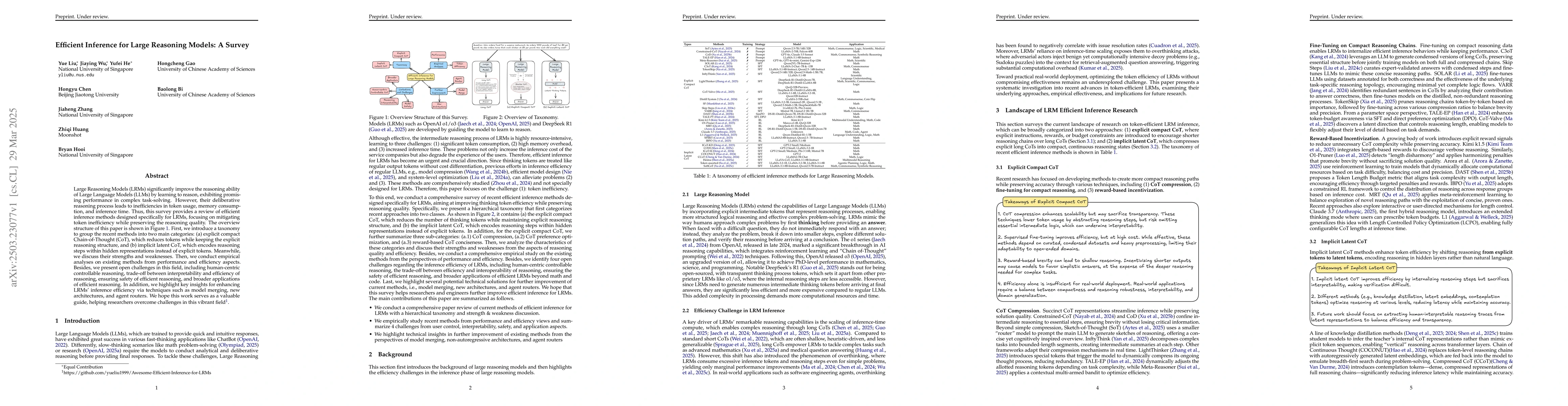 Thumbnail for Efficient Inference for Large Reasoning Models: A Survey