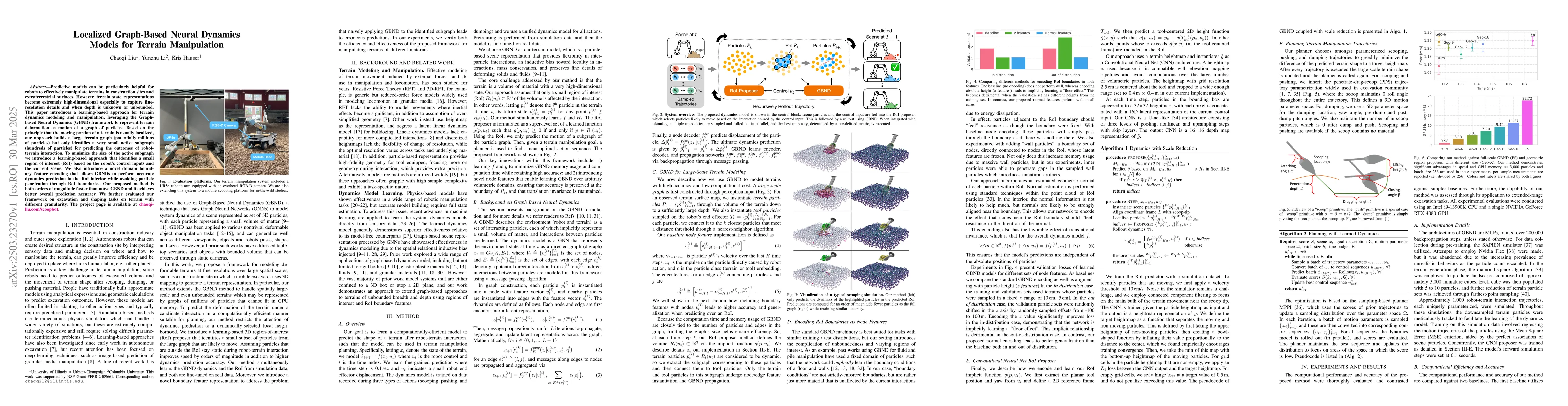 Thumbnail for Localized Graph-Based Neural Dynamics Models for Terrain Manipulation