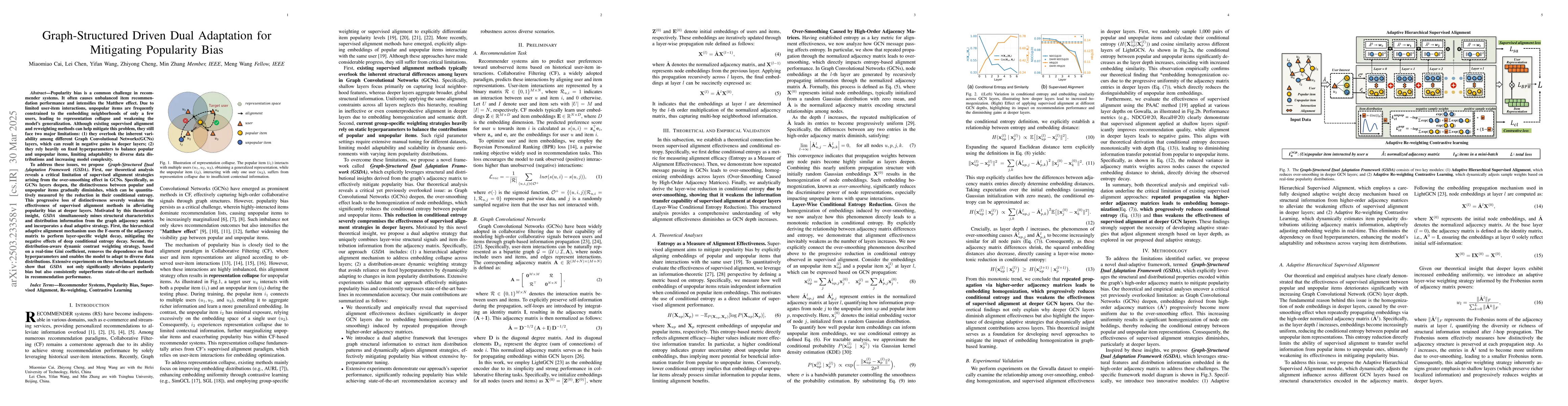 Thumbnail for Graph-Structured Driven Dual Adaptation for Mitigating Popularity Bias