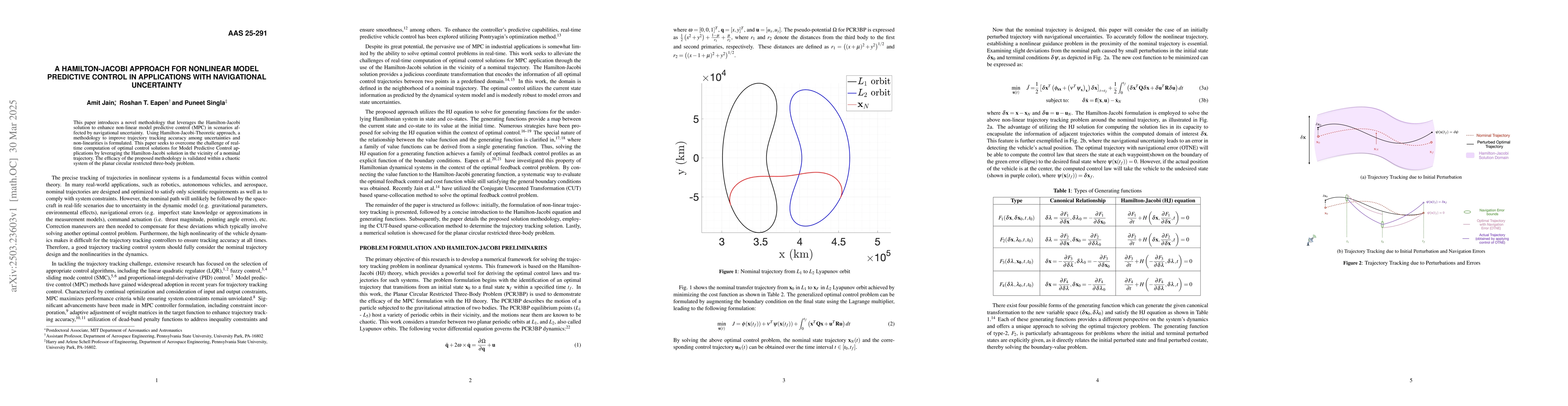 Thumbnail for A Hamilton-Jacobi Approach for Nonlinear Model Predictive Control in
  Applications with Navigational Uncertainty