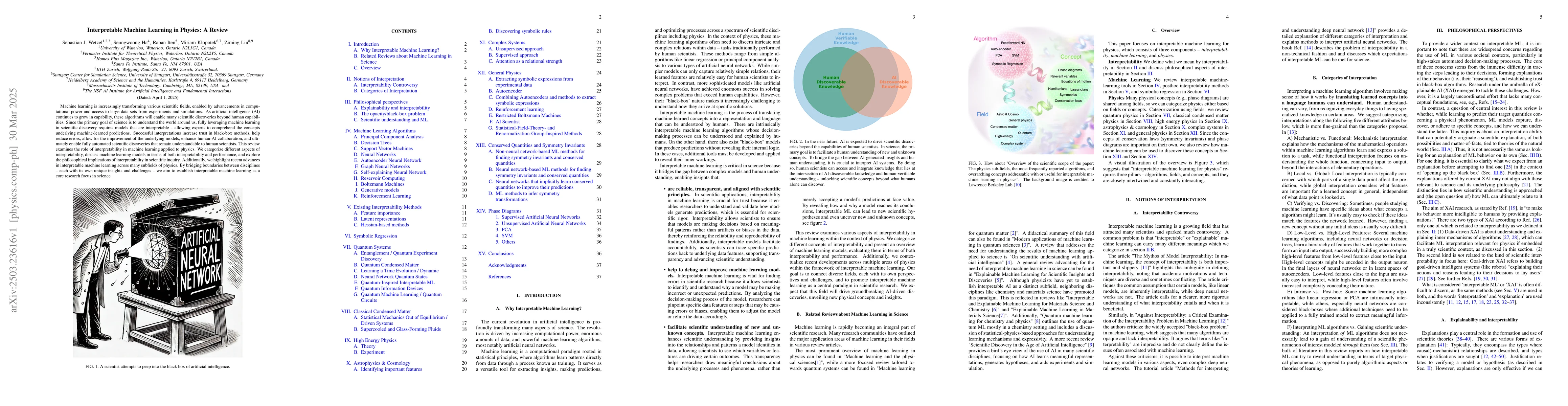 Thumbnail for Interpretable Machine Learning in Physics: A Review