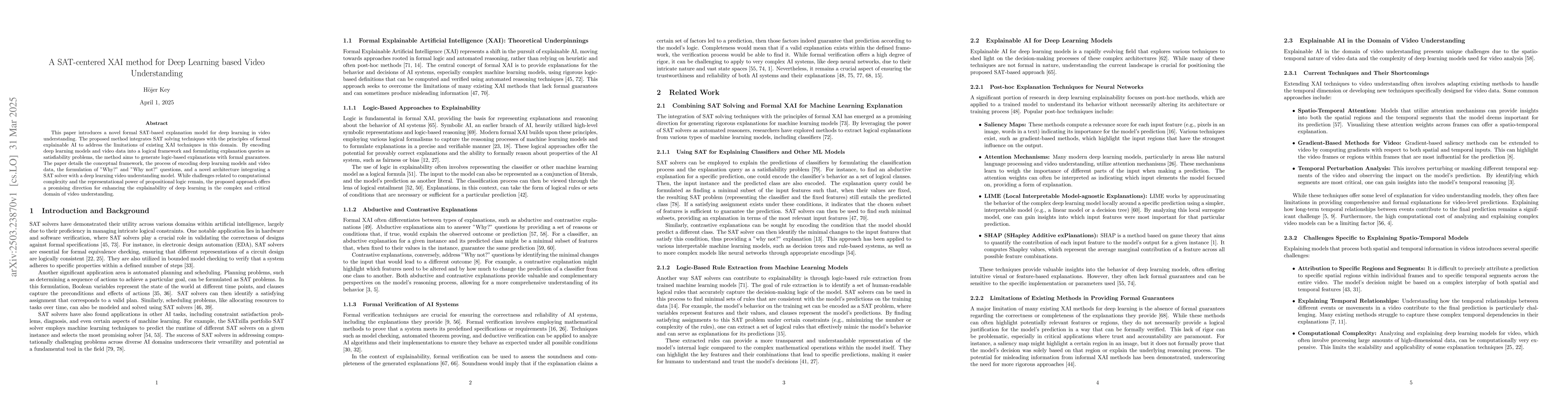 Thumbnail for A SAT-centered XAI method for Deep Learning based Video Understanding