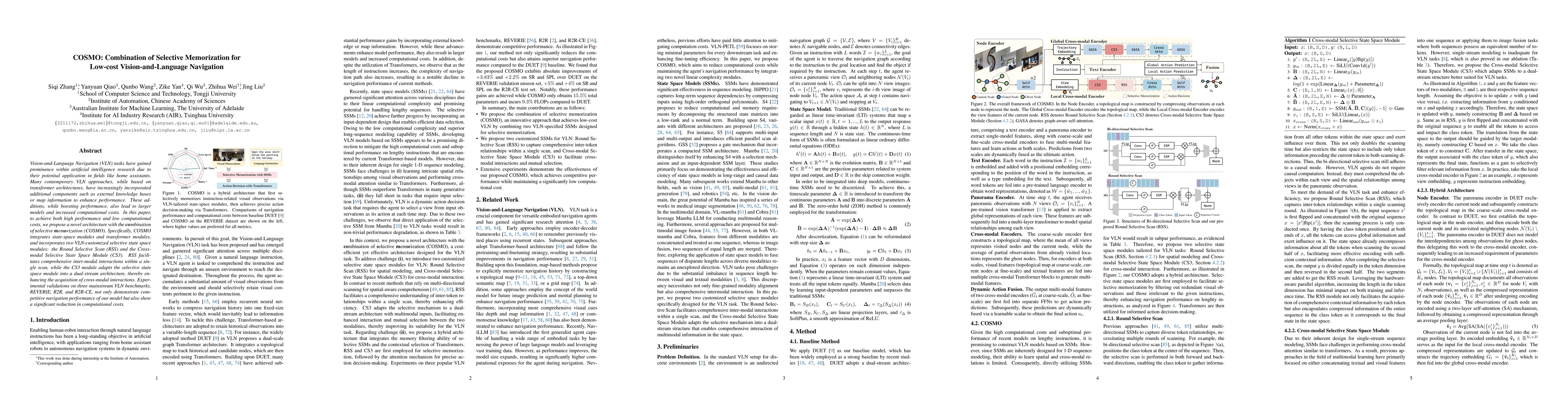 Thumbnail for COSMO: Combination of Selective Memorization for Low-cost
  Vision-and-Language Navigation