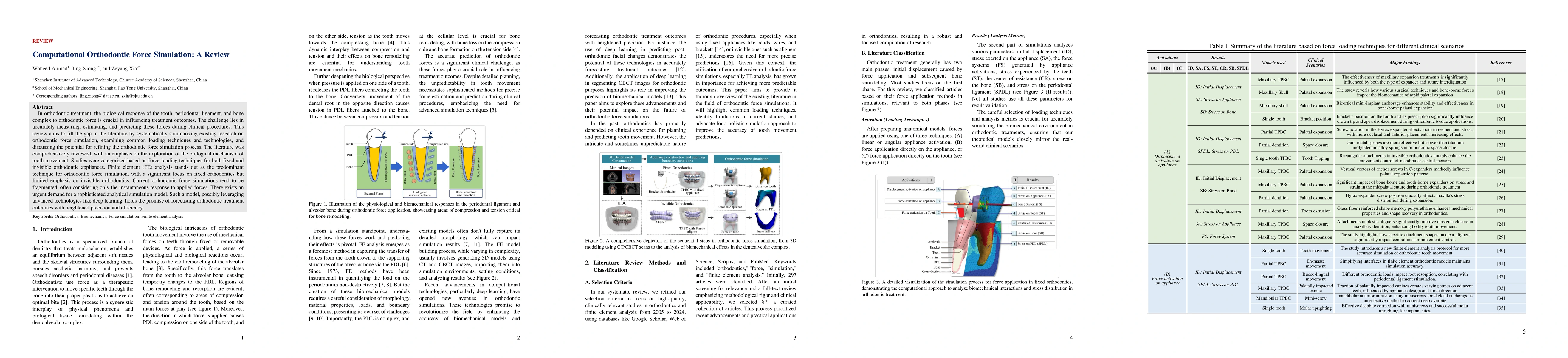 Thumbnail for Computational Orthodontic Force Simulation: A Review