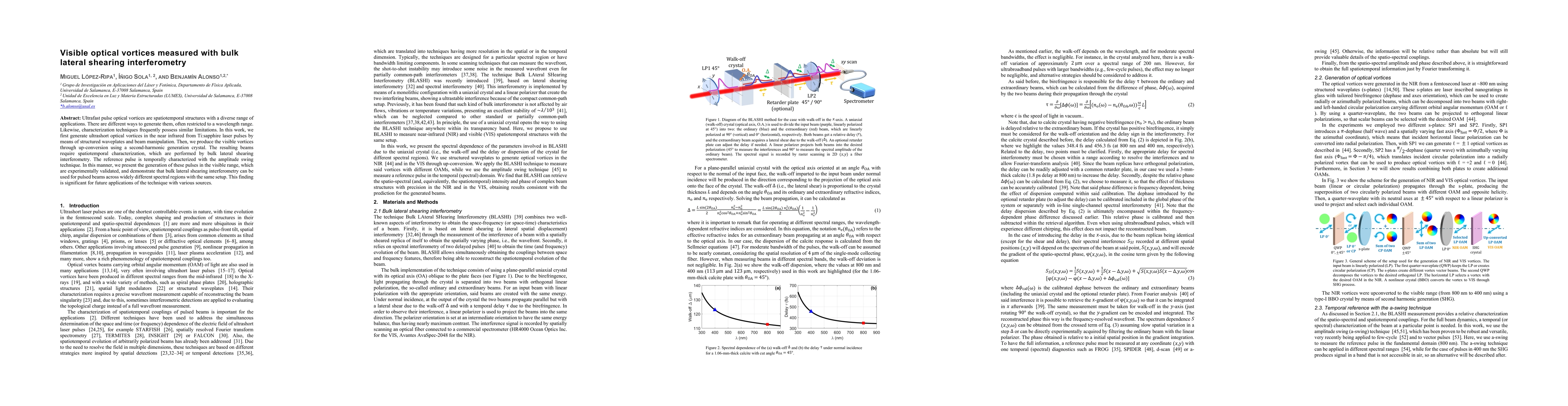 Thumbnail for Visible optical vortices measured with bulk lateral shearing
  interferometry