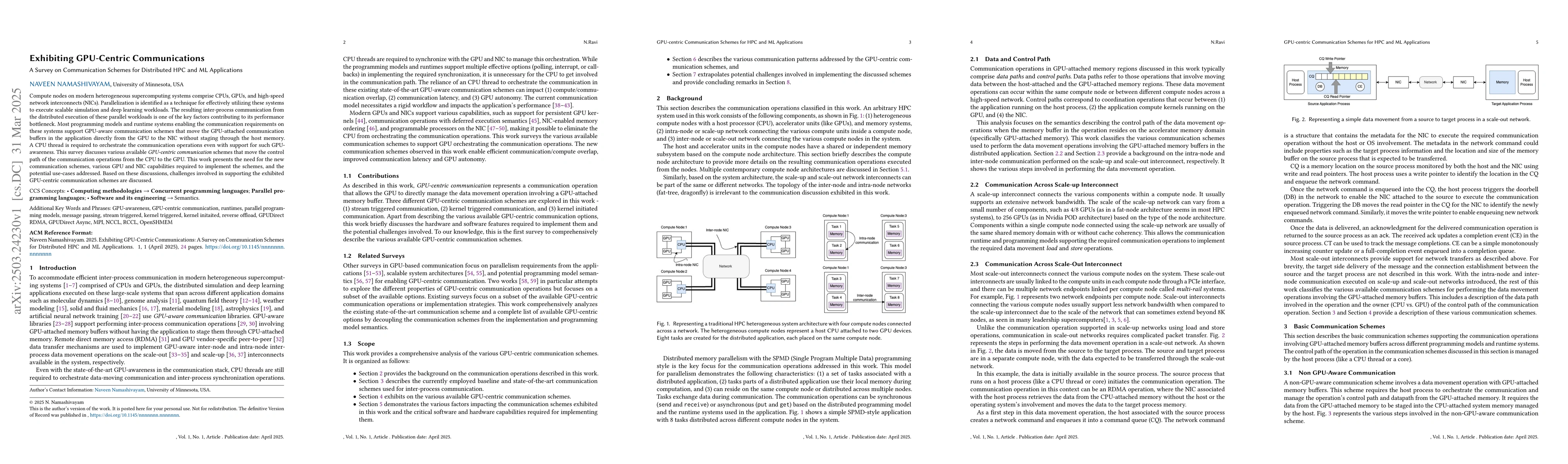 Thumbnail for GPU-centric Communication Schemes for HPC and ML Applications