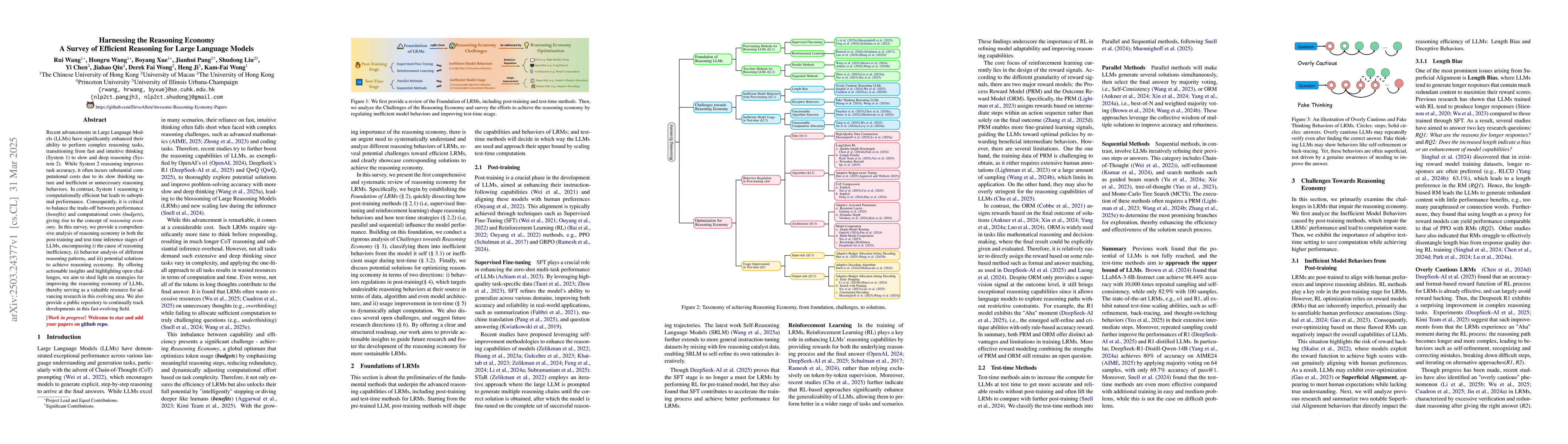 Thumbnail for Harnessing the Reasoning Economy: A Survey of Efficient Reasoning for
  Large Language Models