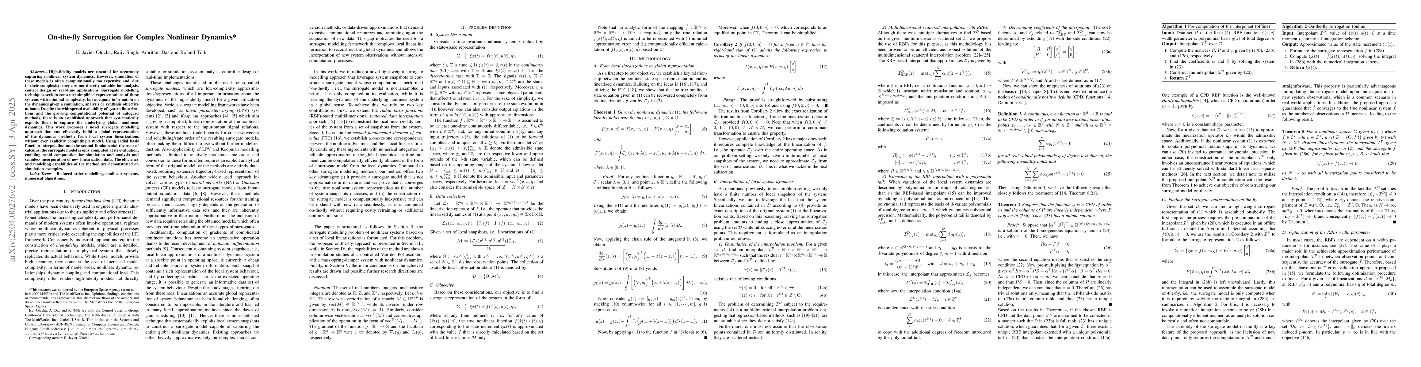 Thumbnail for On-the-fly Surrogation for Complex Nonlinear Dynamics