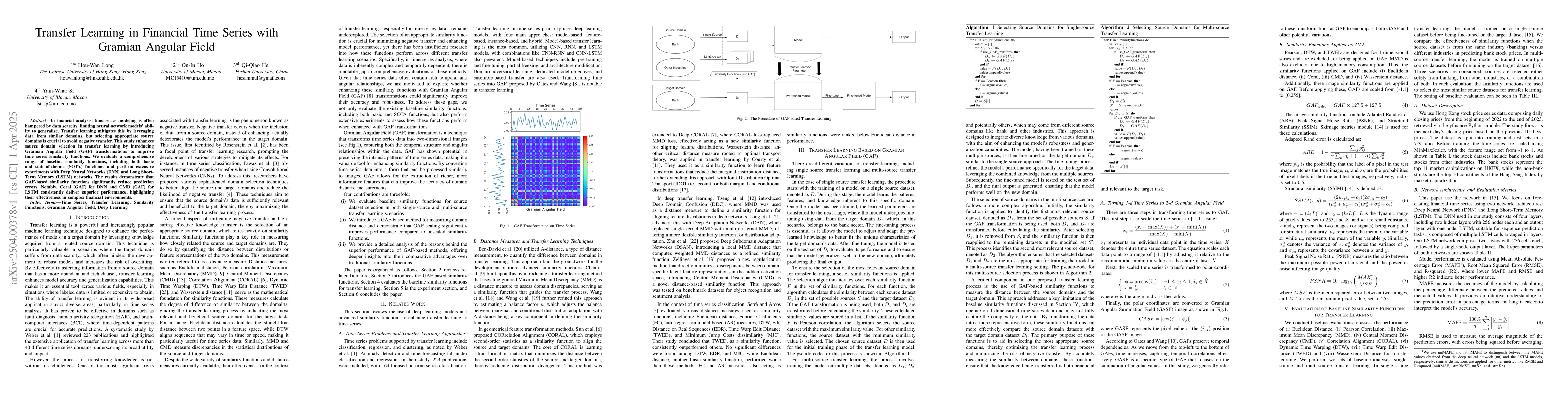 Thumbnail for Transfer Learning in Financial Time Series with Gramian Angular Field
