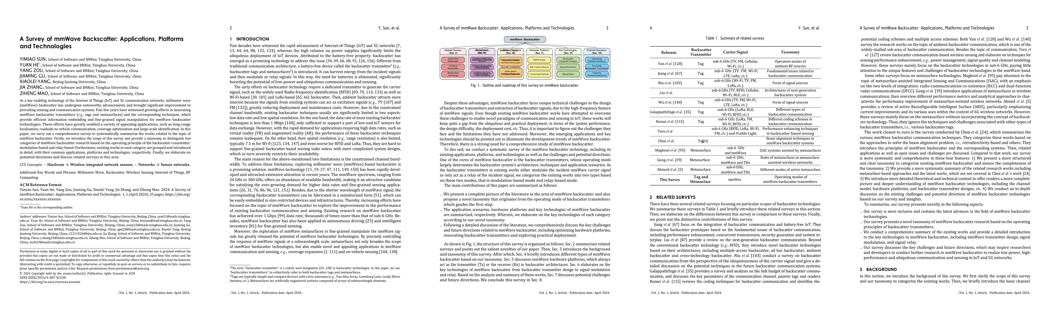 Thumbnail for A Survey of mmWave Backscatter: Applications, Platforms, and
  Technologies