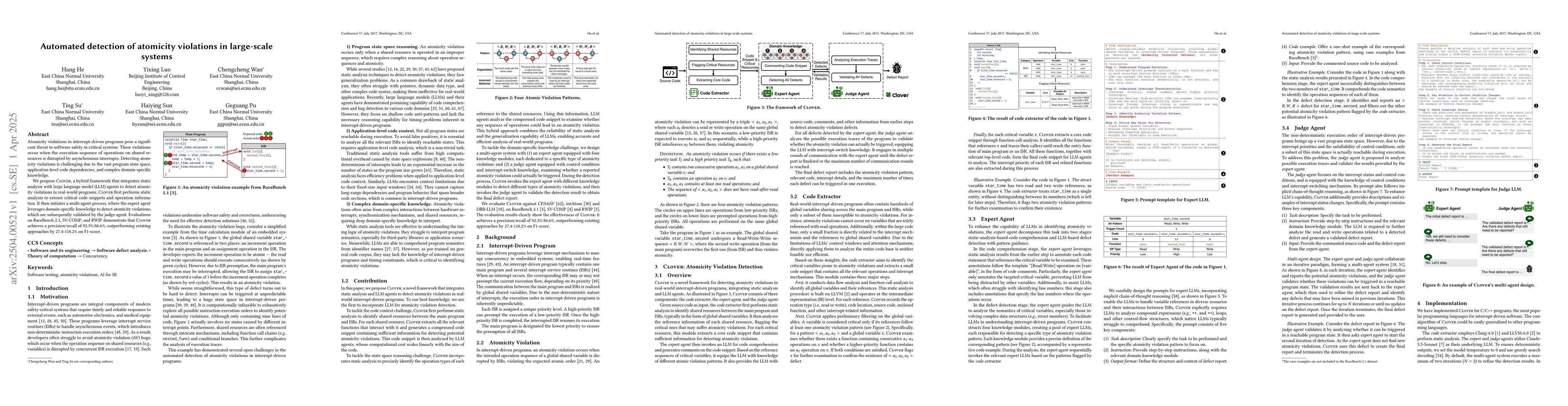 Thumbnail for Automated detection of atomicity violations in large-scale systems